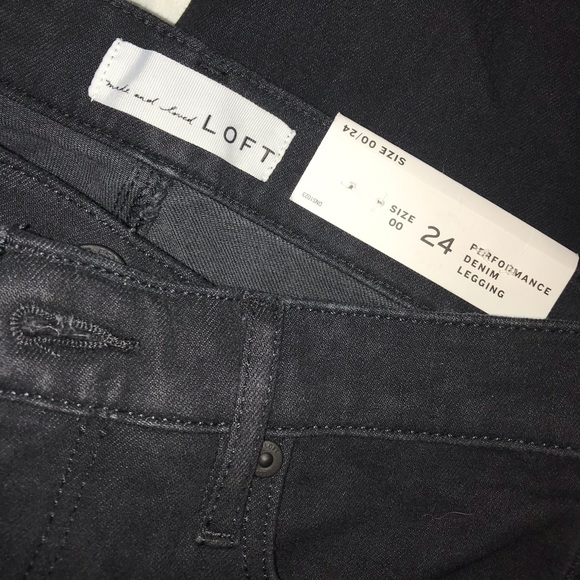 LOFT - Black Jeans - Picture 3 of 3